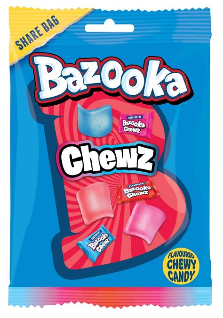 Are bazooka chews bubble gum?