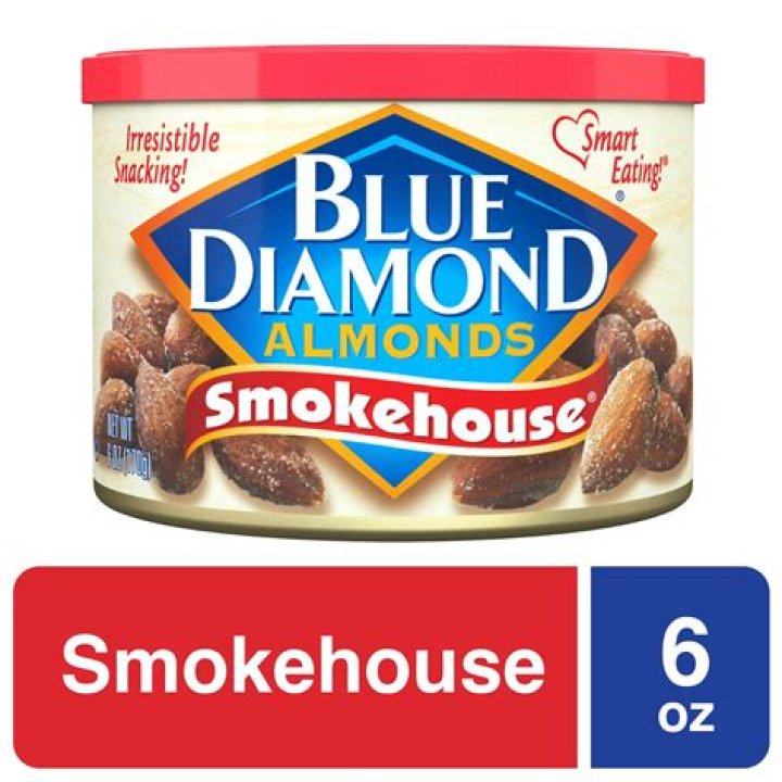 Are Blue Diamond almonds Smokehouse healthy?