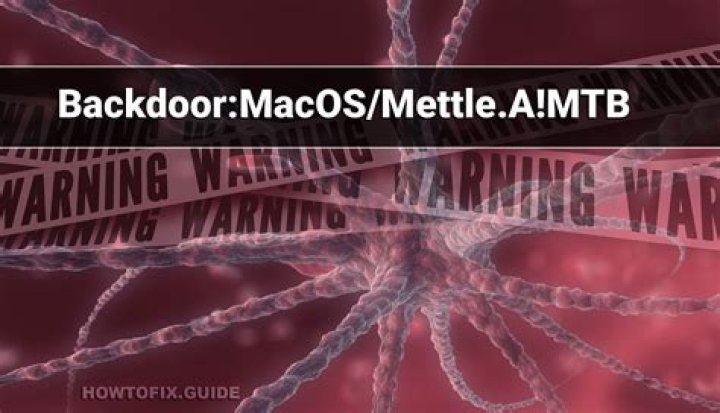 Backdoor:MacOS/Mettle.A!MTB — Virus Removal Guide