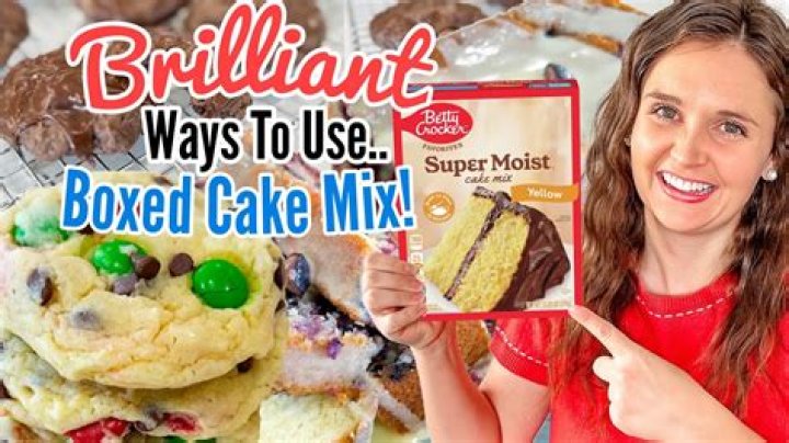Can boxed cake mix be frozen?