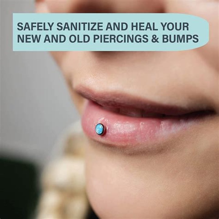 Can I putting sea salt directly on piercings?