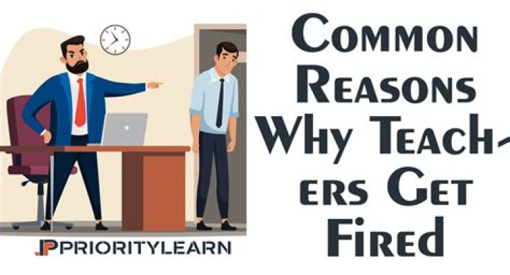 Can tenured teachers be fired?