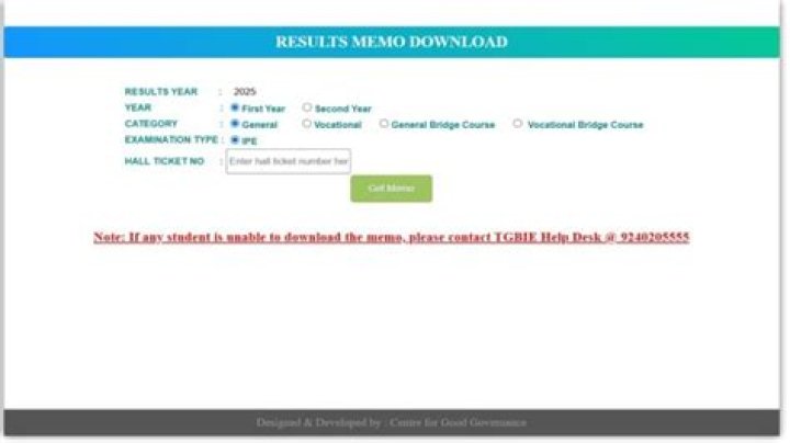 Can we check TS Inter results by name?