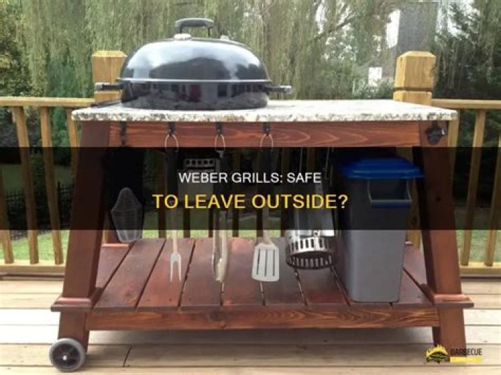Can Weber BBQ be left outside
