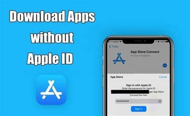 Can you download app without Apple ID?