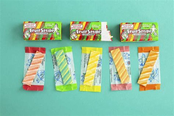 Can you eat fruit stripe gum wrapper?