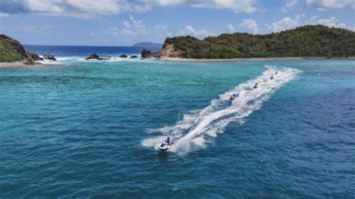 Can you jet ski to Shell Island?