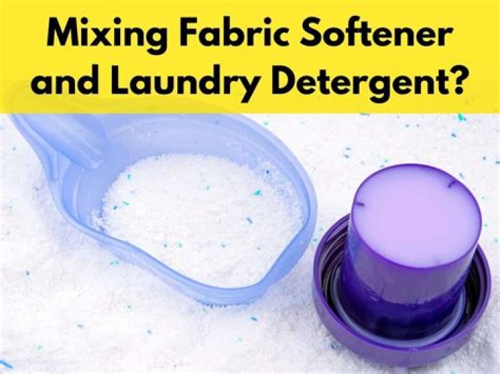 Can you mix vinegar and fabric softener