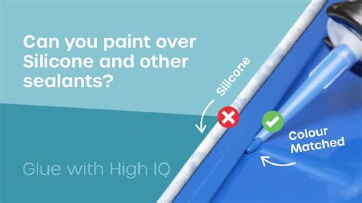 Can you paint over silicone caulking