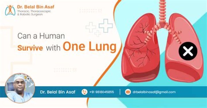 Can you survive with one collapsed lung?