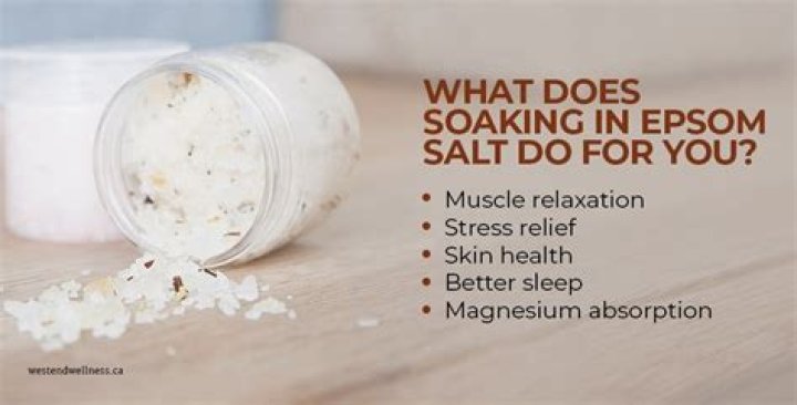 Does Epsom salt dehydrate you?