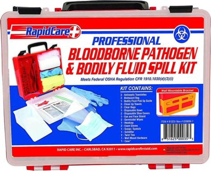 Does OSHA require bloodborne pathogen kits?
