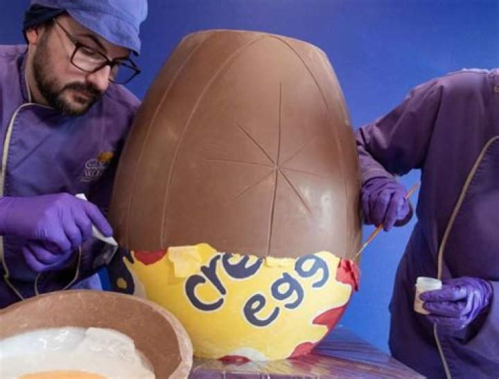 How big is a standard creme egg?