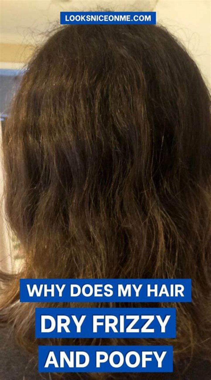 How can I fix my poofy hair without heat?