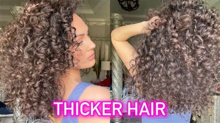 How can I make my hair look thicker?