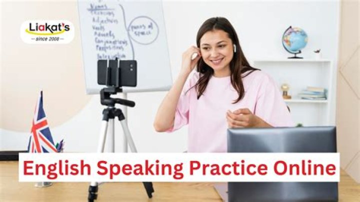 How can I practice speaking English online?