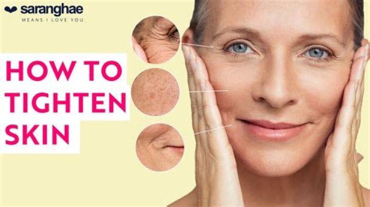 How can I tighten my skin after 40?