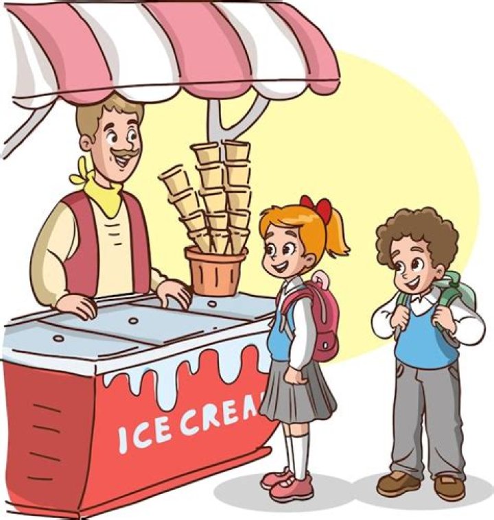 How did people make ice cream in the old days?