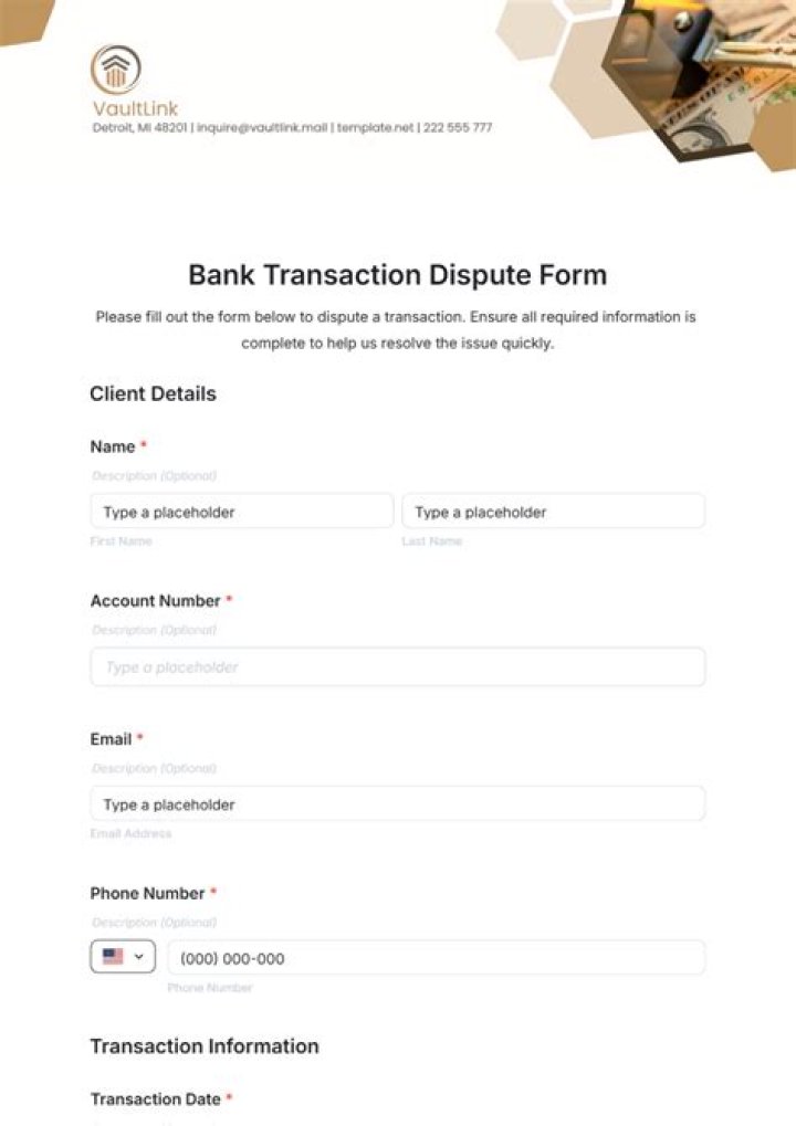 How do I dispute a transaction on TD Bank