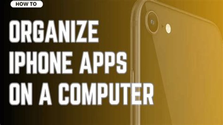 How do I get my iPhone to automatically organize apps?
