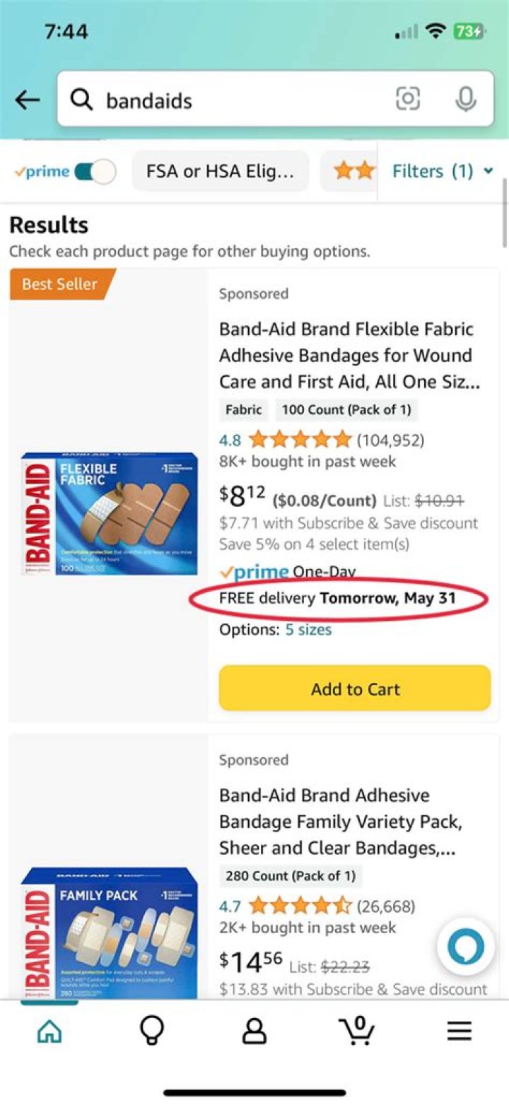 How do I get notified when an item is back in stock on Amazon?