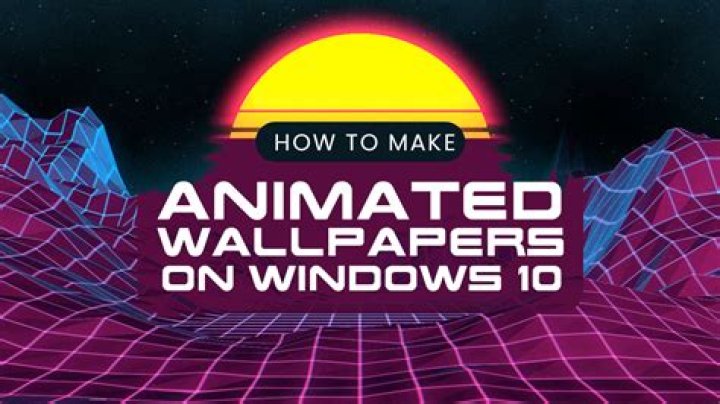 How do I make an animated GIF my wallpaper?