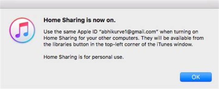 How do I open Home Sharing on iTunes?