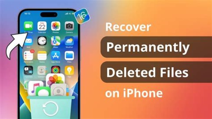 How do I recover permanently deleted files from my phone?