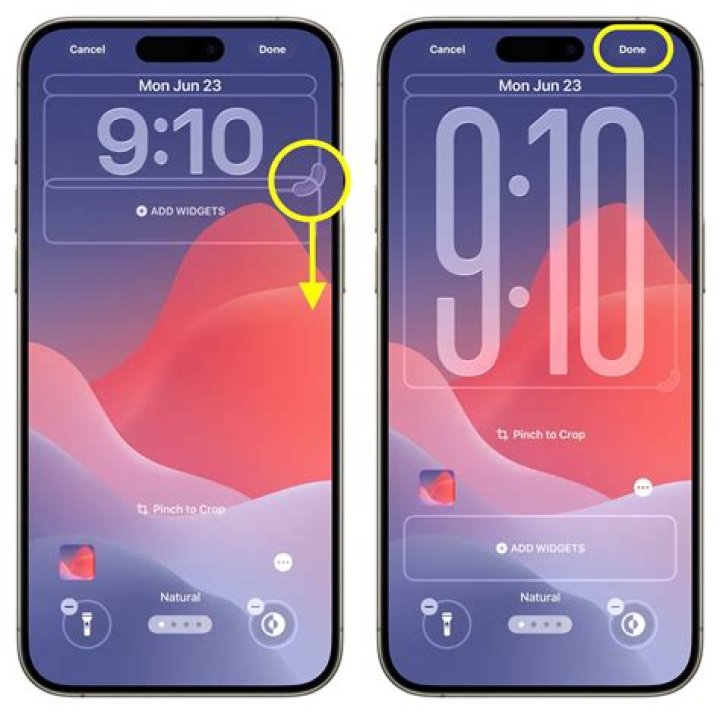 How do I remove the shortcut icon from my iPhone lock screen?
