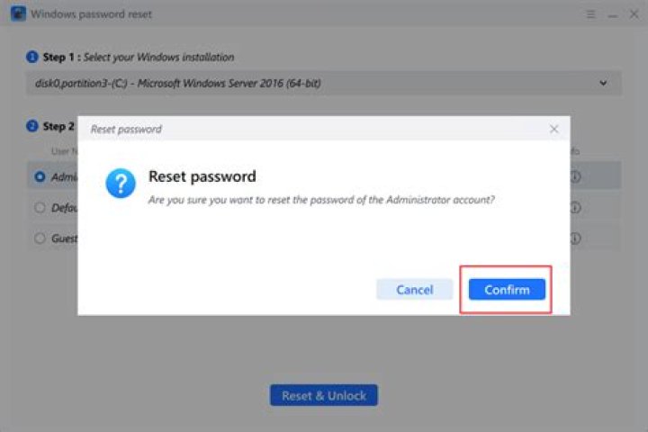 How do I reset my gap password