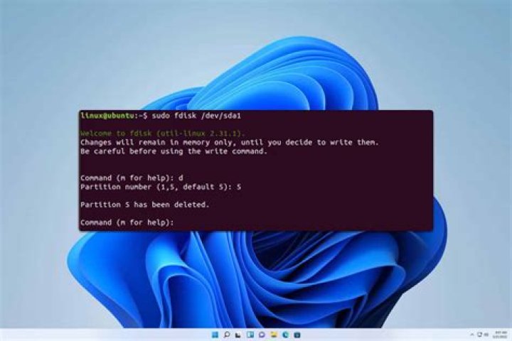 How do I run fdisk on Windows 7?