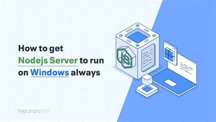 How do I run node js on Windows Server