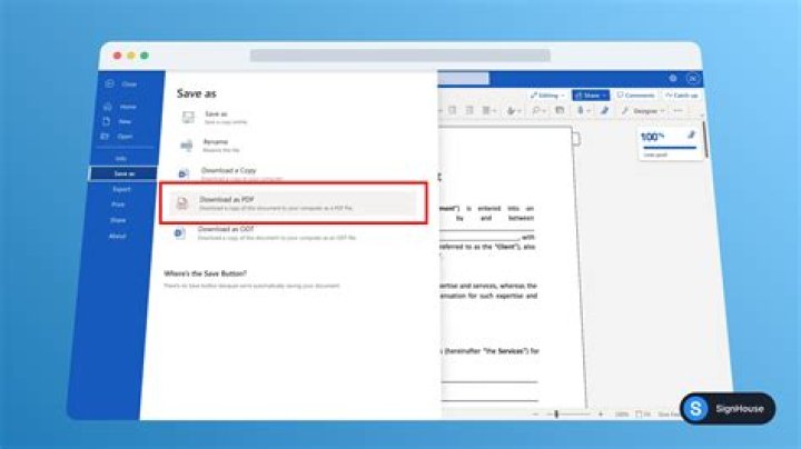 How do I save a Microsoft Project 2013 File as a PDF?