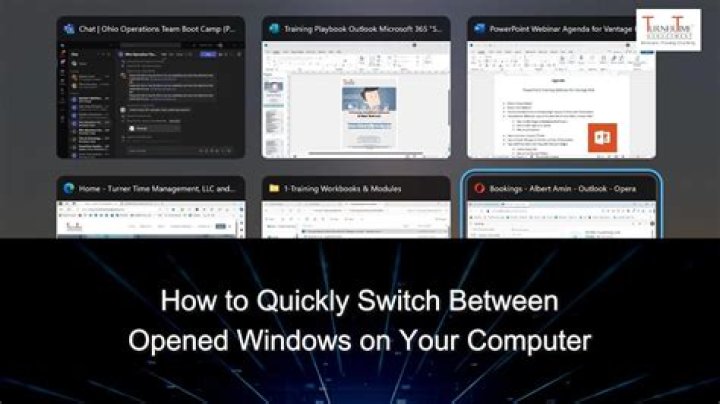 How do I switch between users in Windows?