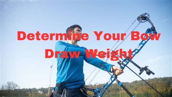How do you change the draw weight on a bow?
