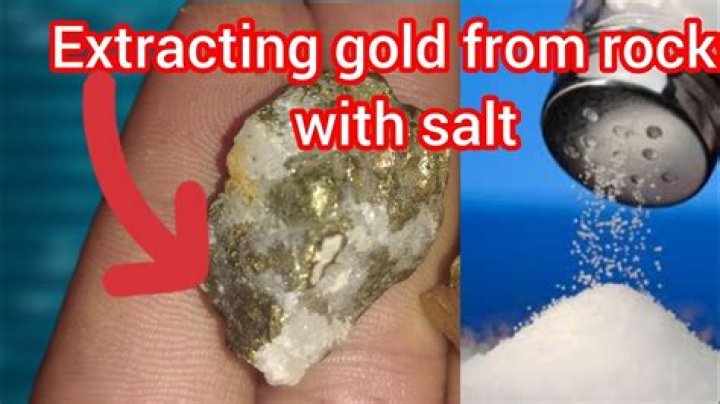 How do you extract rock salt?
