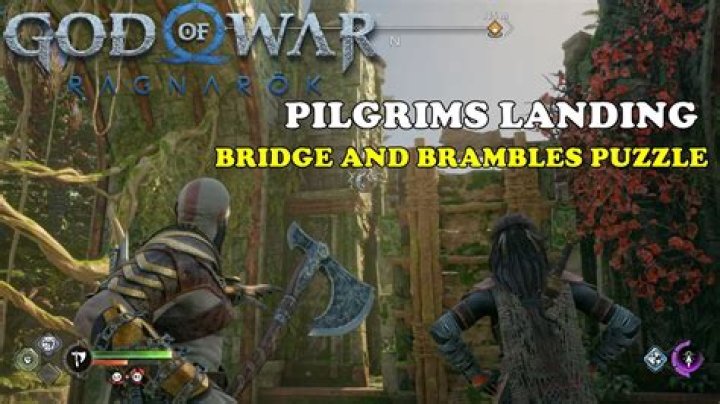 How do you get past the bridge in God of War?