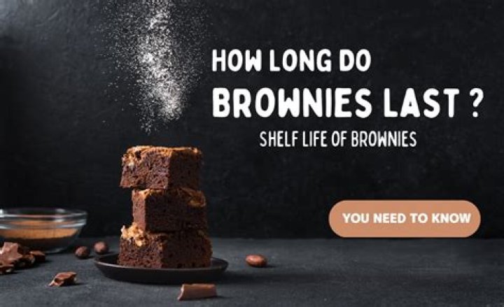 How do you increase the shelf life of brownies?