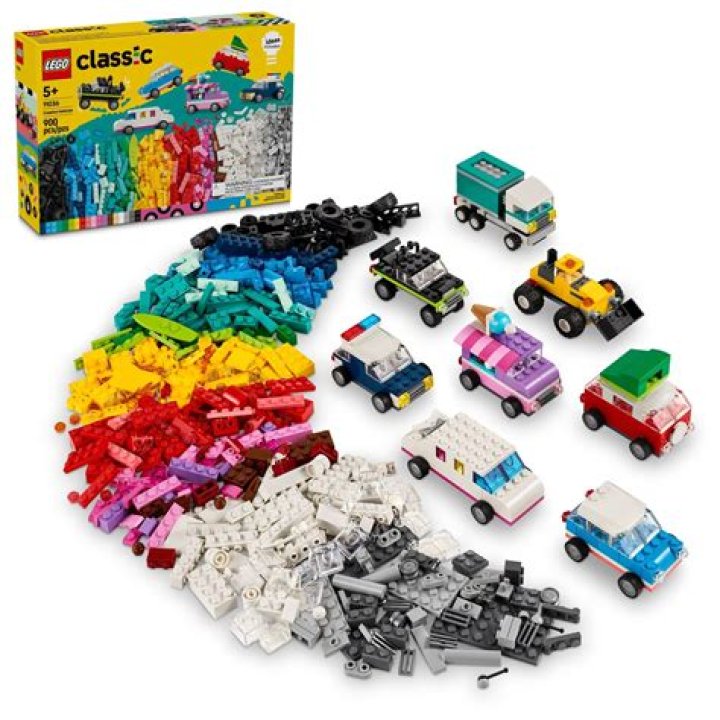 How do you make a Lego car move?