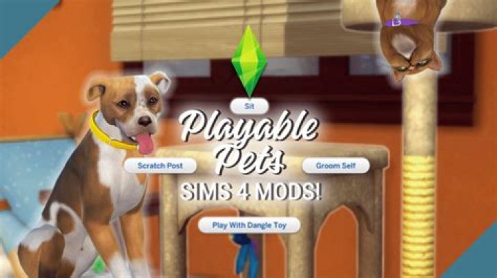 How do you make pets selectable on Sims 2?