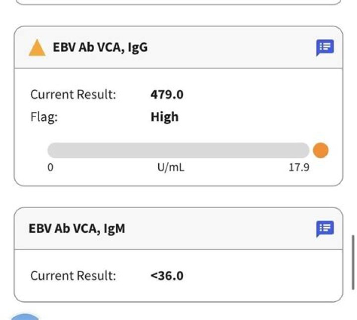 How do you read EBV results?