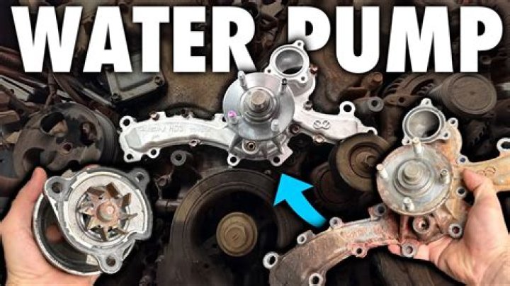 How do you replace a water pump on a Honda?