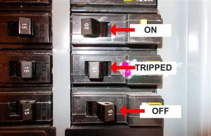 How do you reset a tripped breaker