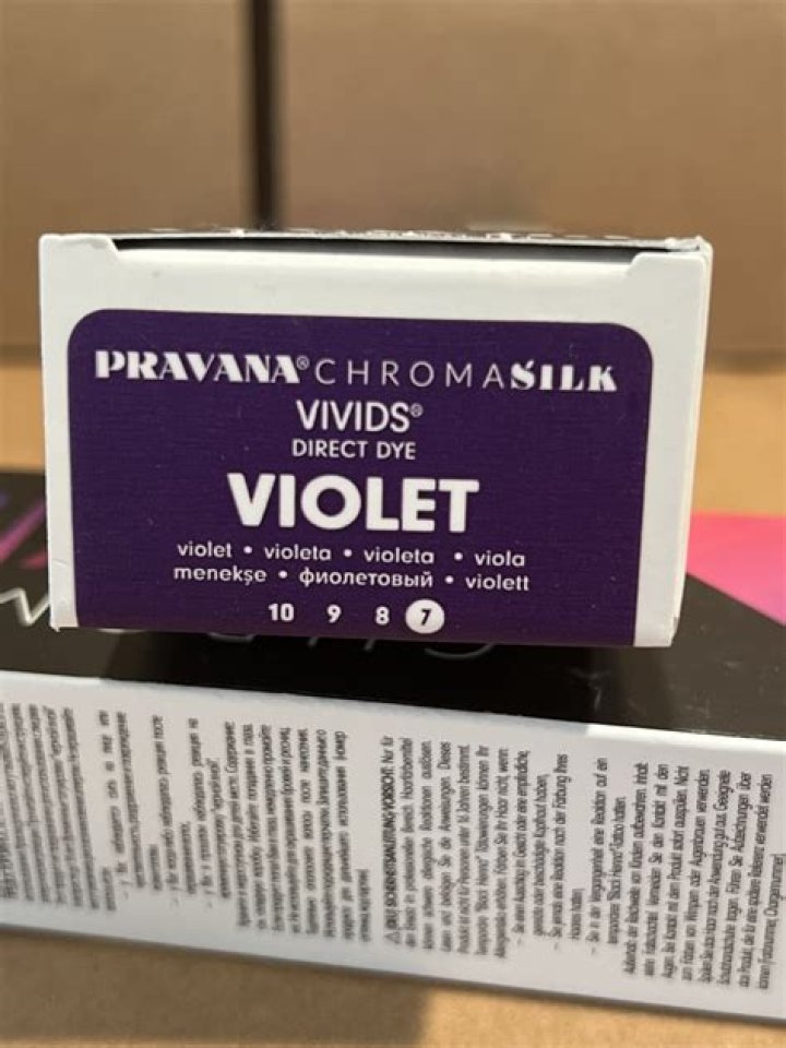 How do you use Pravana ChromaSilk Vivids violet?