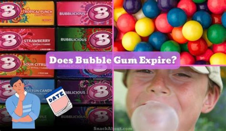 How does bubble gum keep its flavor?