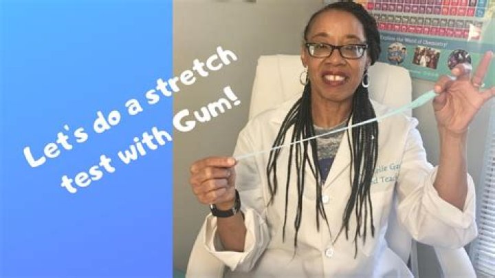 How far can gum stretch?
