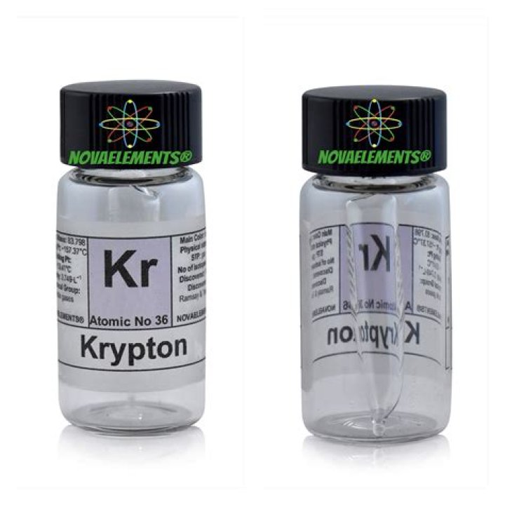 How is krypton used in medicine?