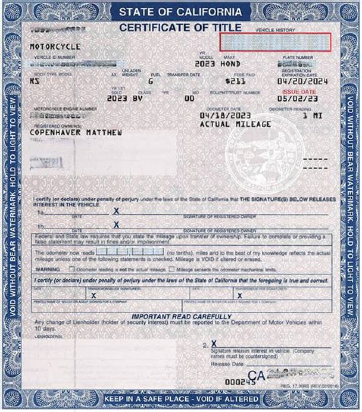 How long do you have to register an out of state car in California?