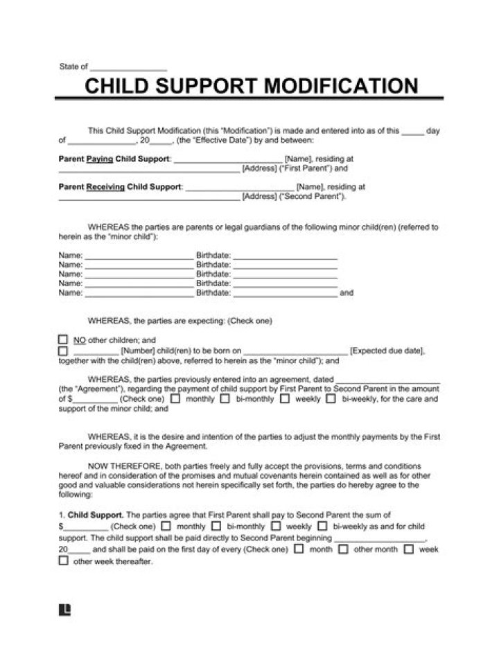 How long does it take to modify child support in AZ?