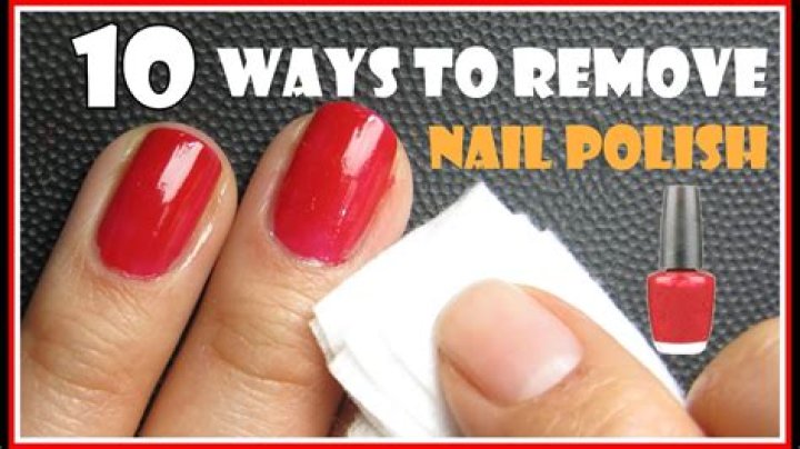 How long should nail polish be left on?